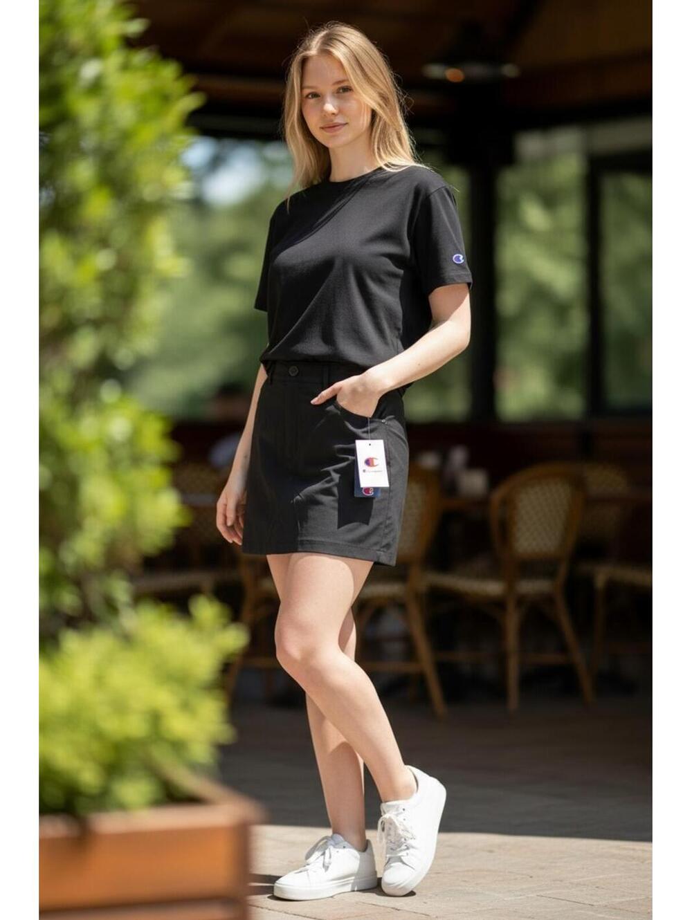 Champion Black Casual Skirt with Tags